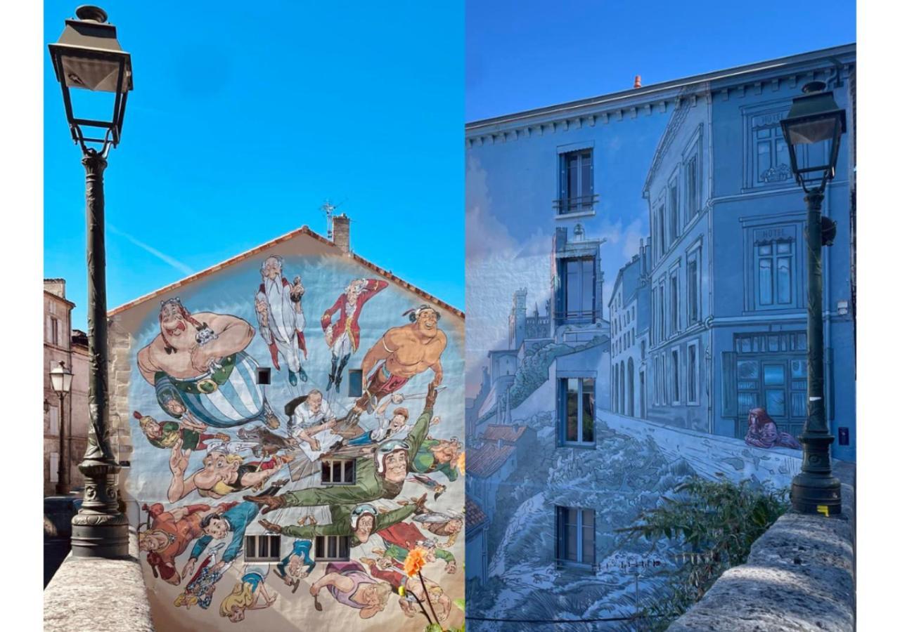 Appart Proche Gare Tgv Angouleme Deco Theme Bande Dessinee Eksteriør billede